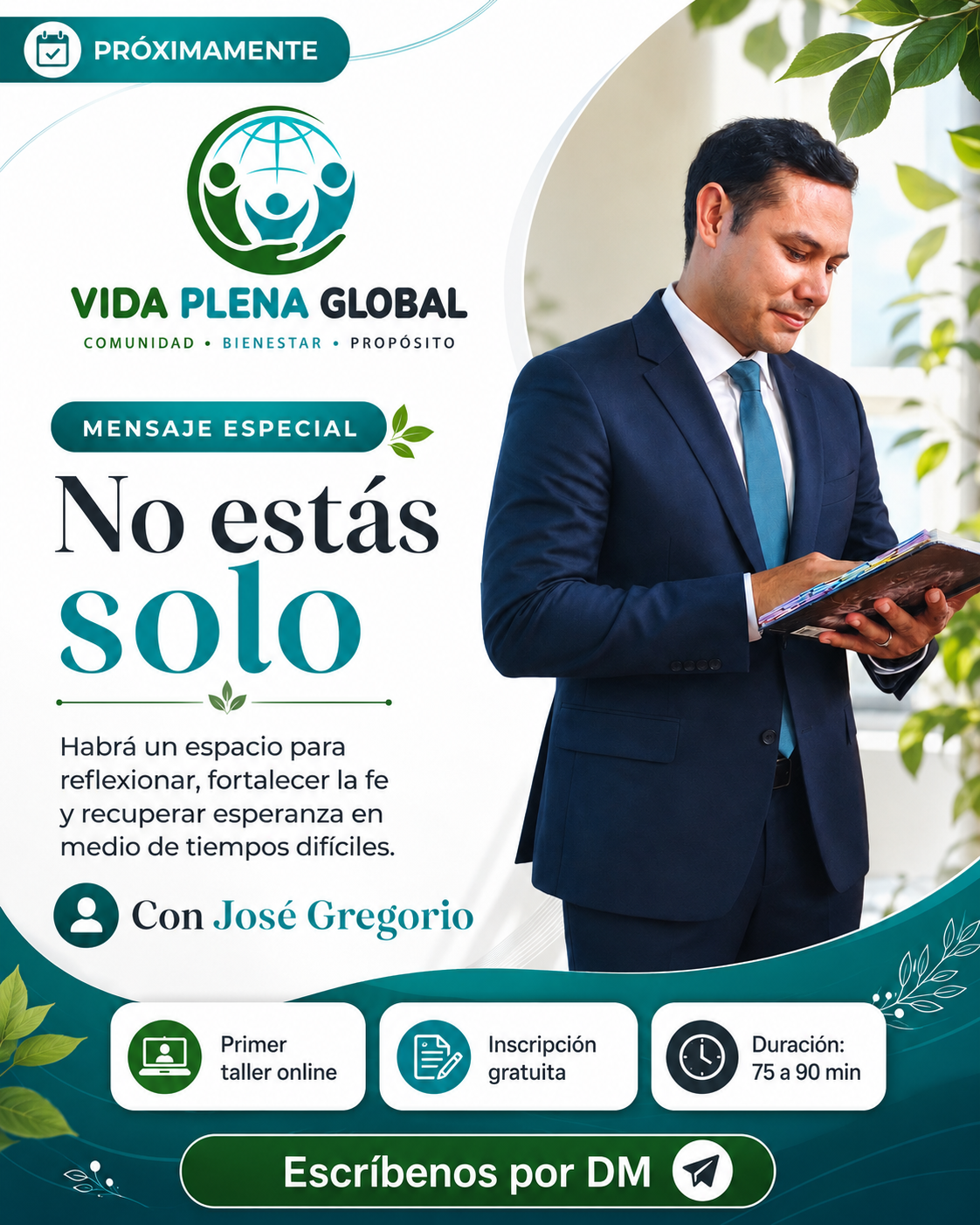 Mensaje especial de VIDA PLENA GLOBAL